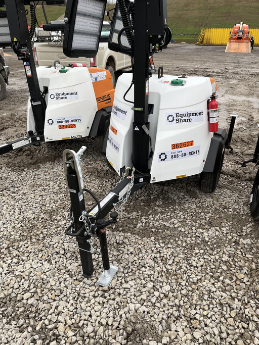 2023 Generac MLT2 Diesel, Flex Switch 120V Input, Powerzone Controller, 
(4) 320W LED Lights, 4kW Generator, 39.9 Gal Fuel Tank, 2" Ball, T3