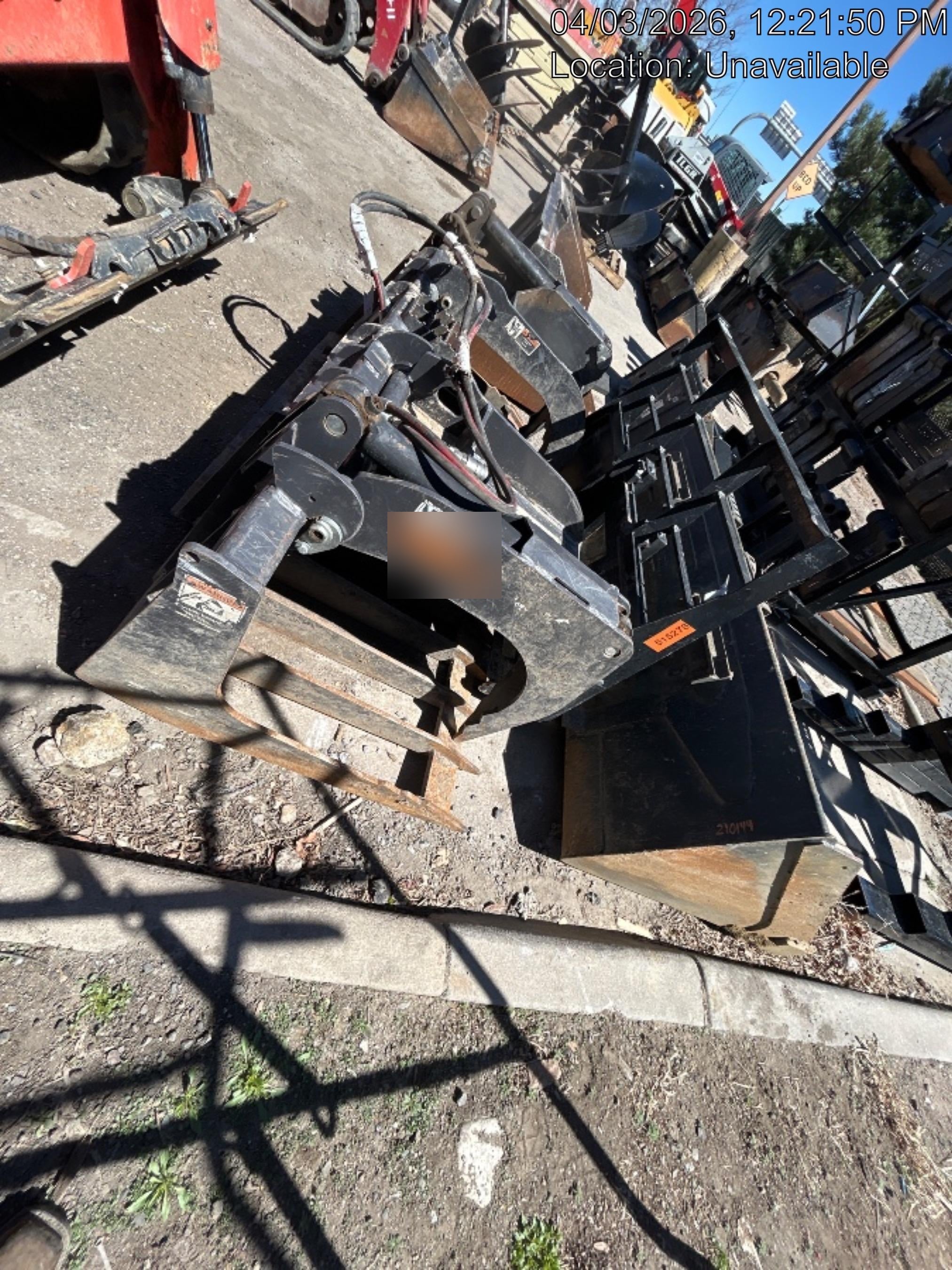 2018 PALADIN 78" Skeleton Grapple Bucket - Paladin