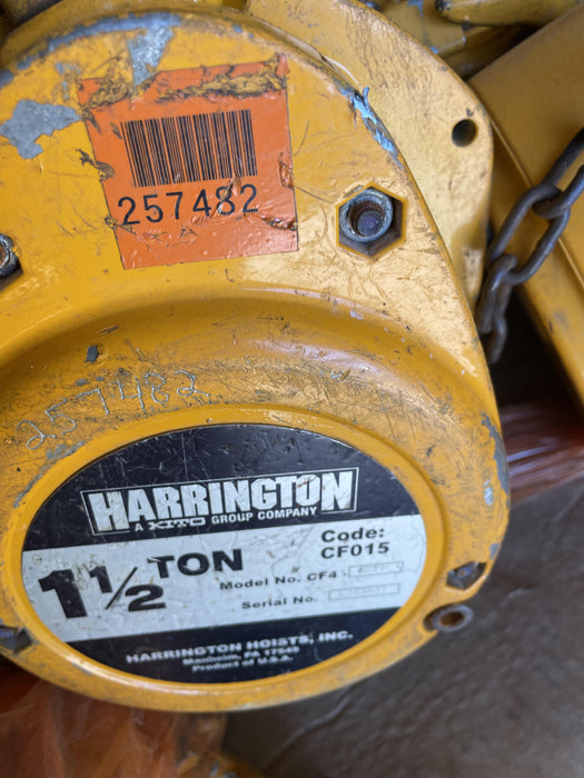 2022 HARRINGTON CF015-20