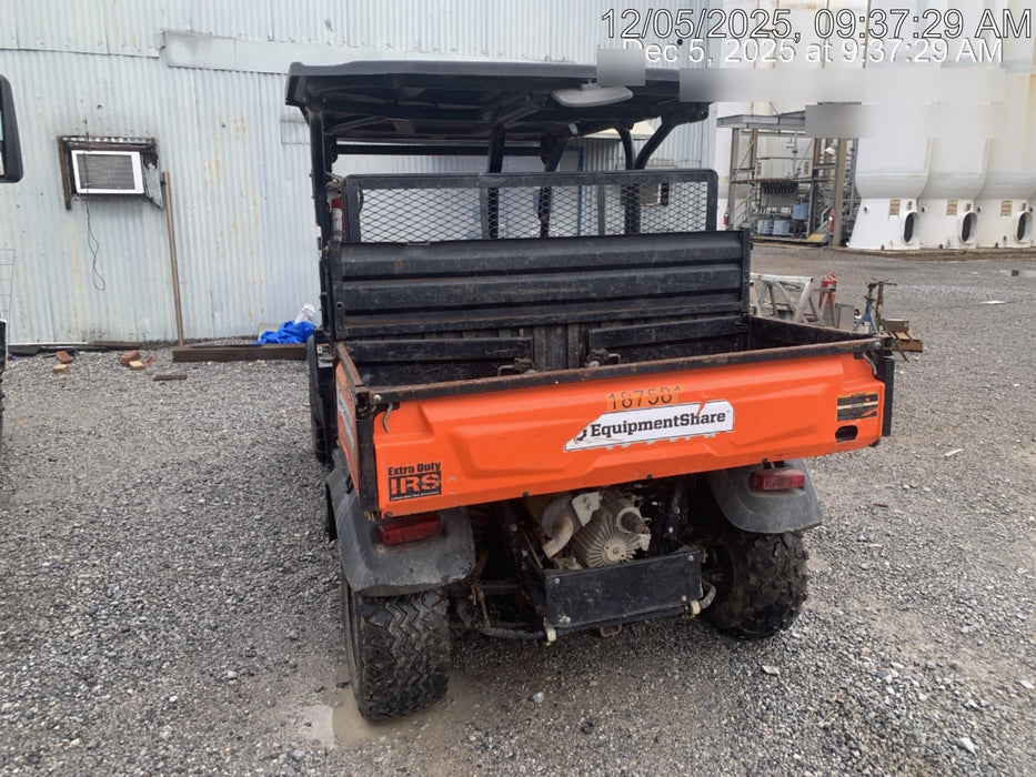 2021 Kubota RTV-X1140W-H Plastic Canopy, Windshield Acrylic Clear, LED Strobe Light, Wire Harness Kit, Back up Alarm