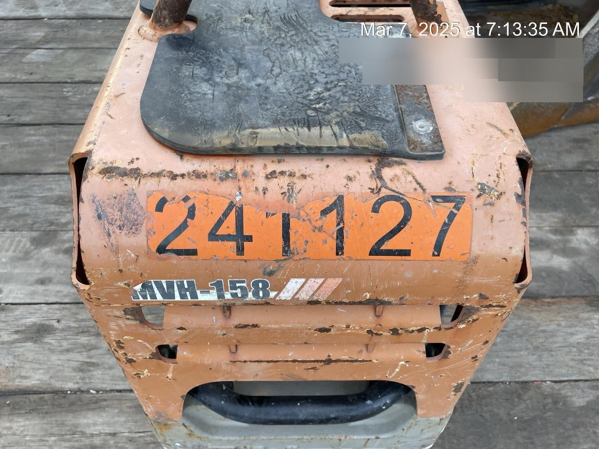 2022 Multiquip MVH158 Honda GX200, 17" Plate, Gas