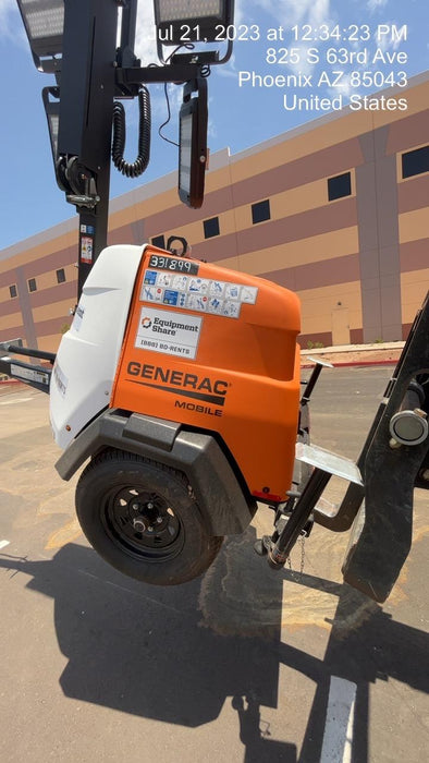 2023 Generac MLT2 Diesel, Flex Switch 120V Input, Powerzone Controller, (4) 320W LED Lights, 4kW Generator, 39.9 Gal Fuel Tank, 2" Ball, T3