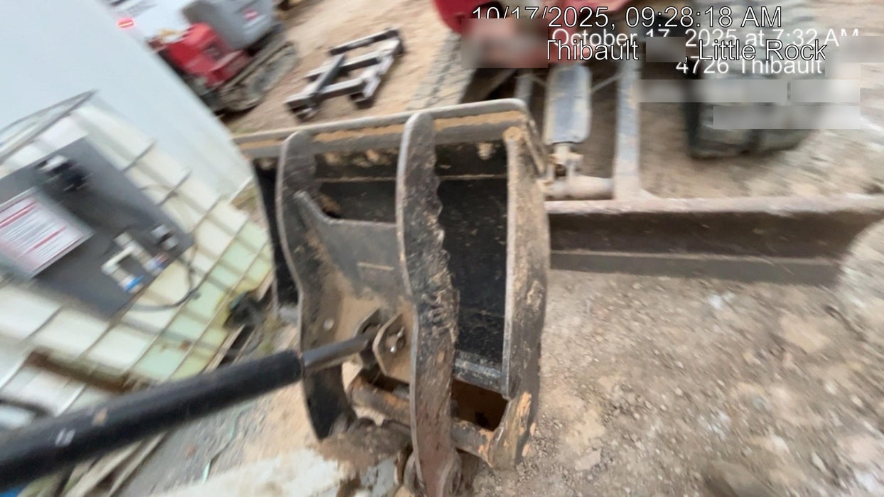 2019 Takeuchi TB260 Takeuchi TB260 Canopy w/Rubber Tracks, Auxiliary Hydraulics, Standard Blade, Manual QC, 12 / 18 / 24" Buckets, Hydraulic Thumb Installed