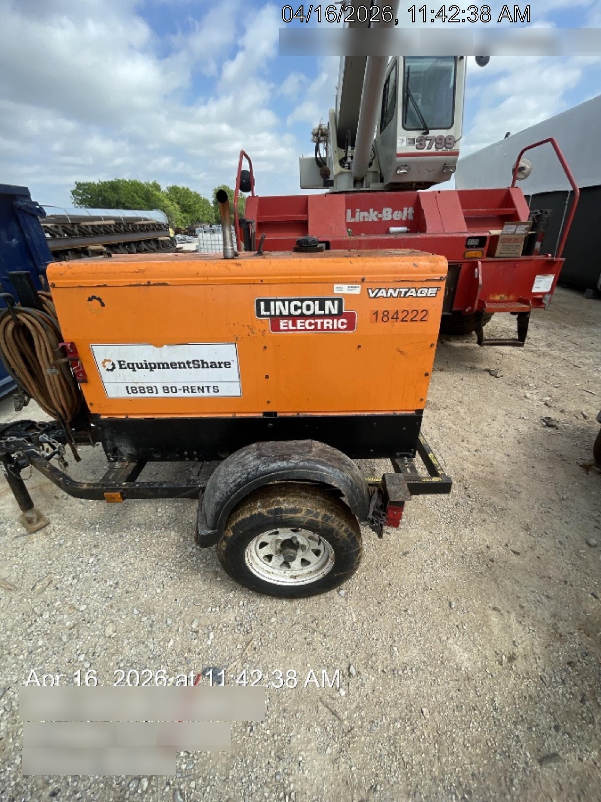 2021 Lincoln Electric Vantage 322 VANTAGE 322 READY-PAK 3