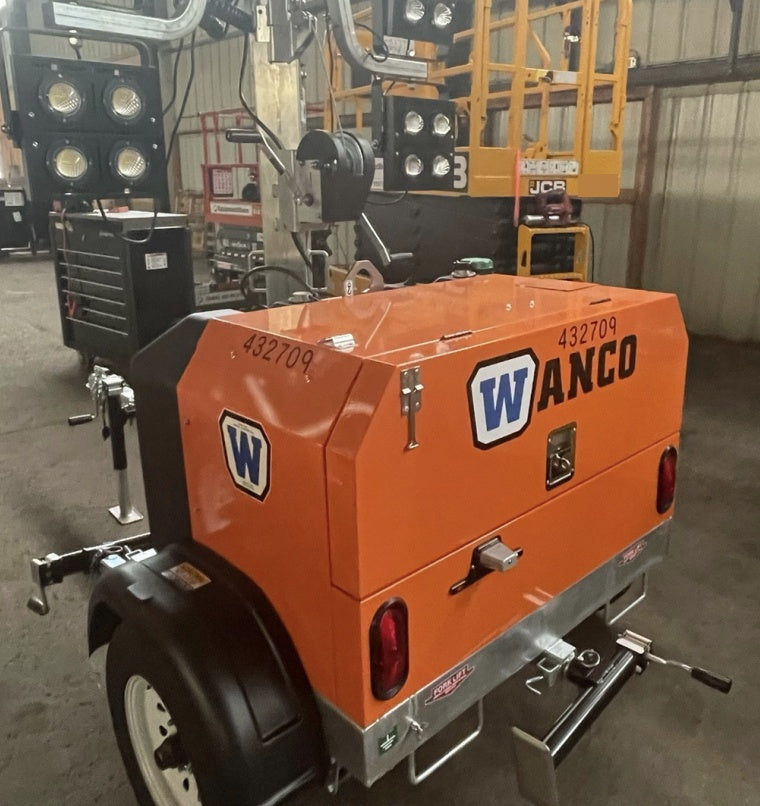 2024 Wanco WLTT-4MM4K Diesel, Deep Sea Controller, Shore Power Plug, Auto Start, (4) 350W LED Floodlights, 4kW Generator, 60 Gal Fuel Tank, 2" Ball, T3