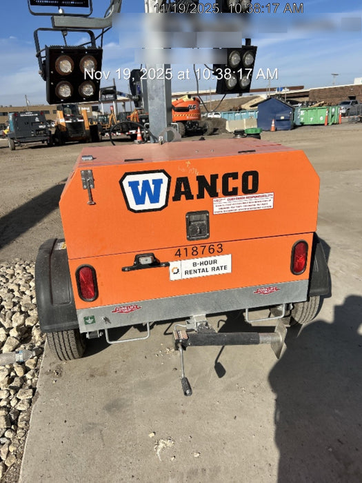 2024 Wanco WLTT-4MM4K Diesel, Deep Sea Controller, Shore Power Plug, Auto Start, (4) 350W LED Floodlights, 4kW Generator, 60 Gal Fuel Tank, 2" Ball, T3