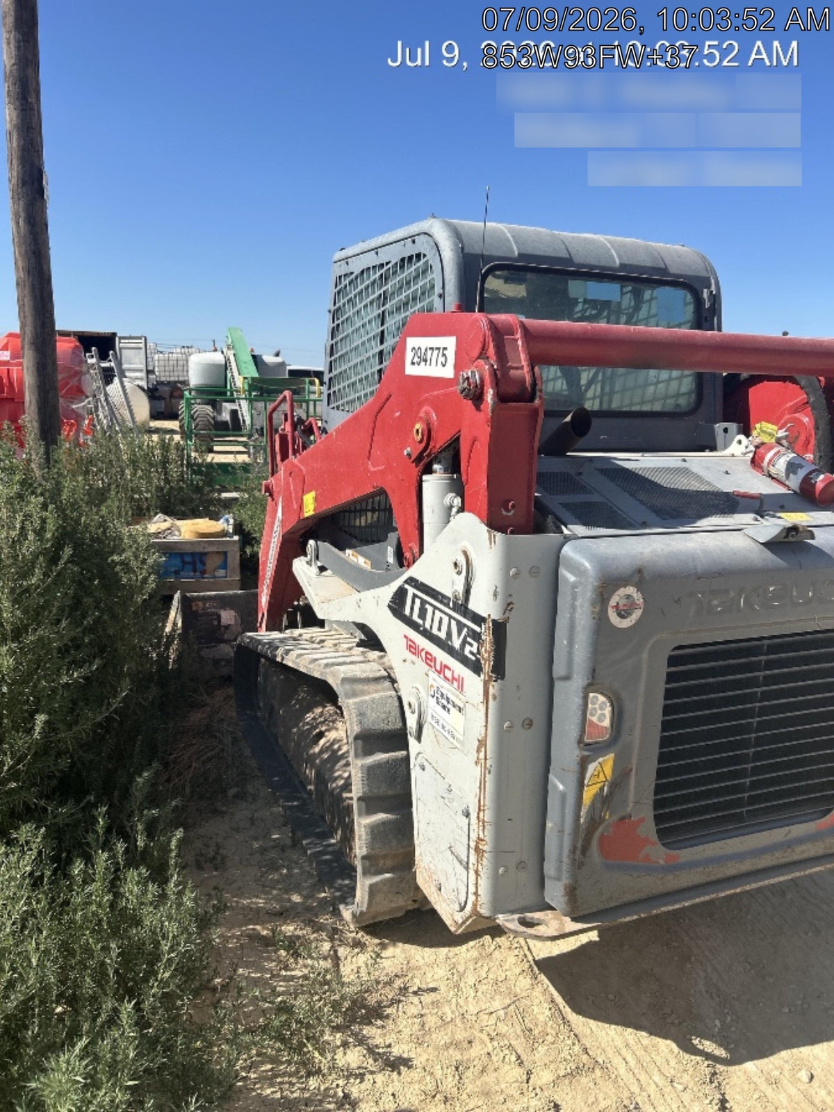 2023 TAKEUCHI TL10V2-CR