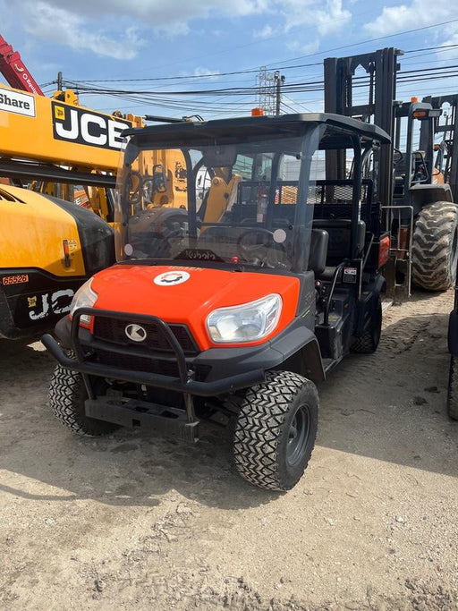 2021 Kubota RTV-X1140W-H Plastic Canopy, Windshield Acrylic Clear, LED Strobe Light, Wire Harness Kit, Back up Alarm