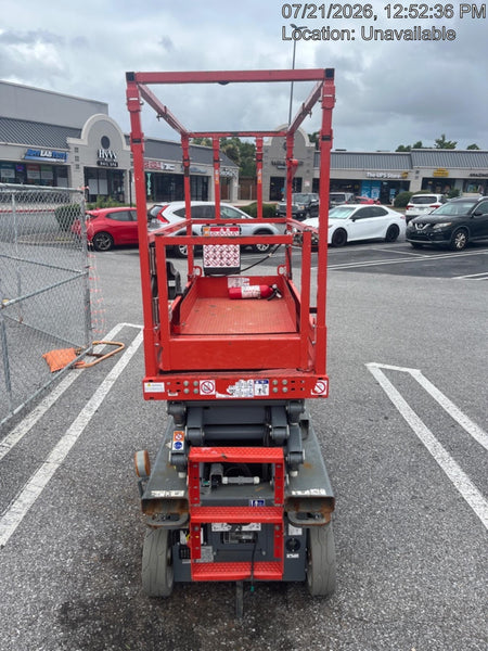 2024 Skyjack SJ3219 Electric Drive, Sld NM Tires, DBcns, RFRails, Power to Platform, T3 + Access Control