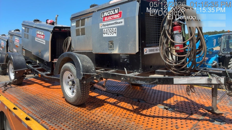 2024 Lincoln Electric LE400 Kubota V1505, Trlr, Cable Rack, Light Kit, ES Decals, T3
