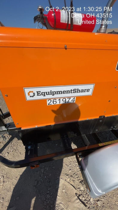 2022 Lincoln Electric LE400 Kubota V1505, Trlr, Cable Rack, Light Kit, ES Decals, T3