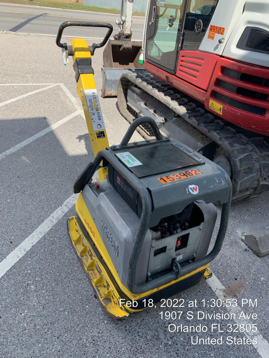 2021 Wacker Neuson DPU6555 DSL Vibroplate