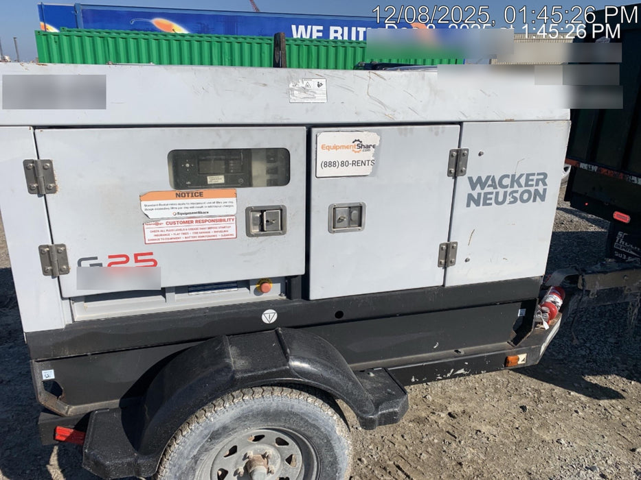 2018 WACKER NEUSON G25