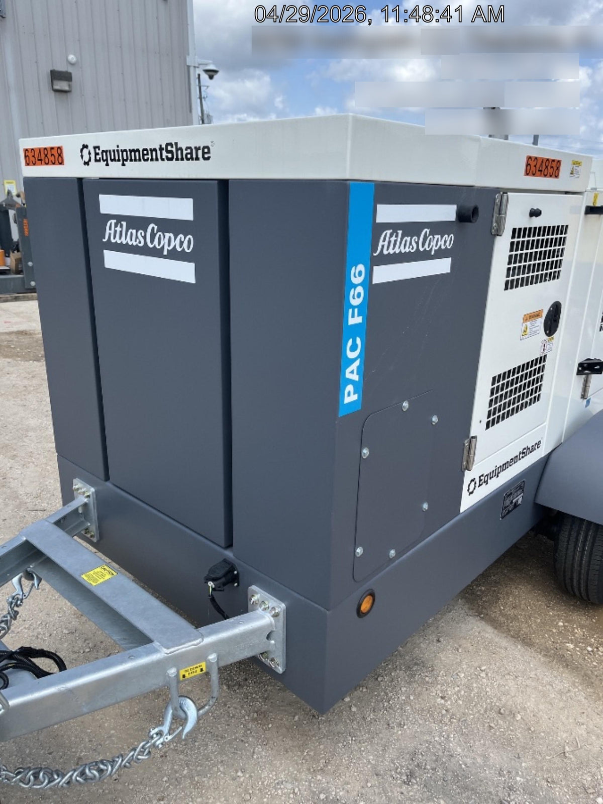 2026 ATLAS COPCO PAC F66 KD-S