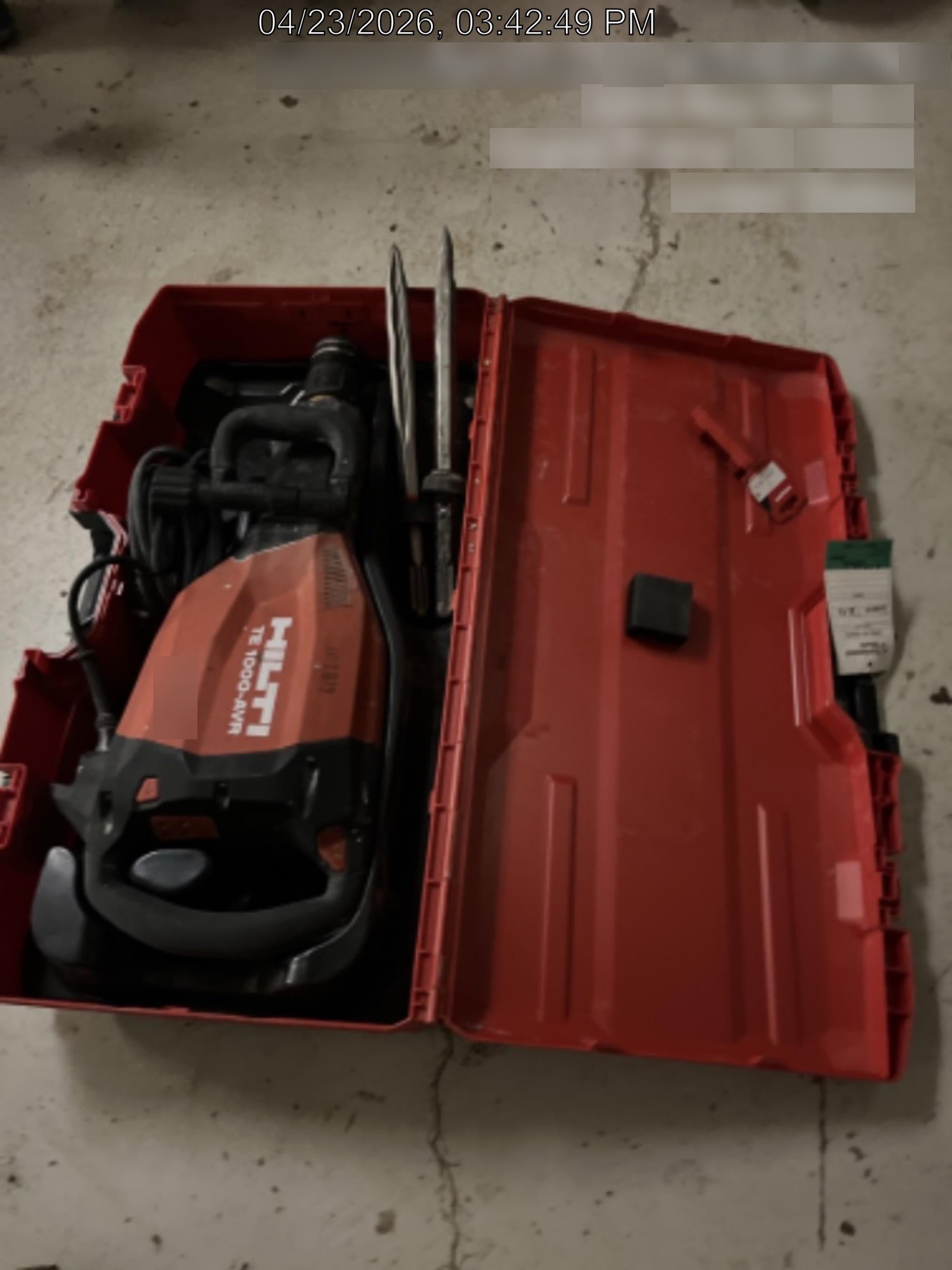 2020 HILTI TE 1000-AVR