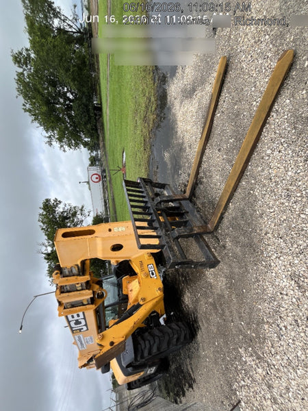 2020 JCB 510-56 Cab/Heat/Air, Solid Tires, Work Lights, Beacon, Aux Hydraulics, Back up Alarm, Lifting Eye, ES Decals