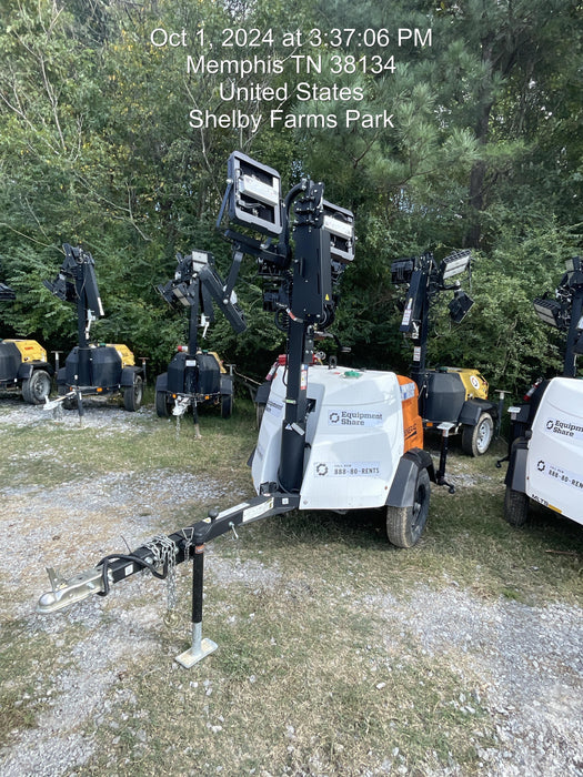 2023 Generac MLT2 Diesel, Flex Switch 120V Input, Powerzone Controller, 
(4) 320W LED Lights, 4kW Generator, 39.9 Gal Fuel Tank, 2" Ball, T3