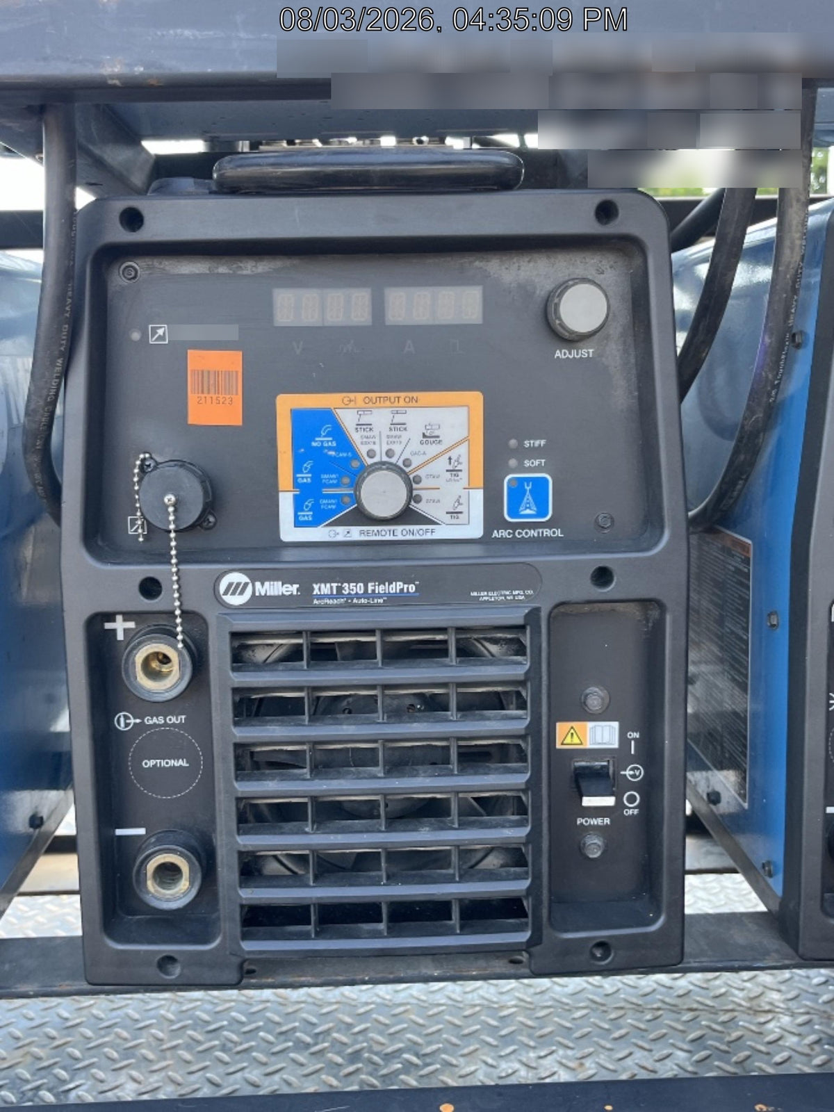 2021 MILLER ELECTRIC XMT 350