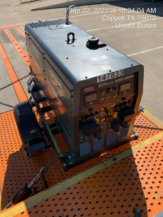 2021 Lincoln Electric Dual Maverick 200/200X Ready Pak 3 (includes trailer, cable rack, fender light kit)