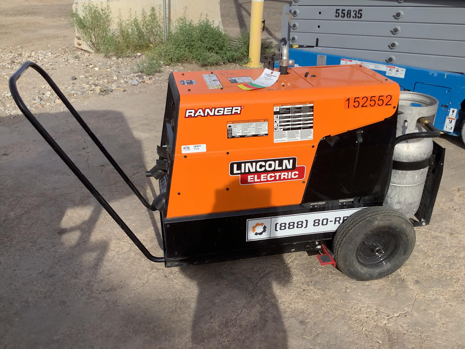 2021 Lincoln Electric Ranger 305 LPG LPG One-Pak (includes undercarriage, tank holder & tank strap) ORANGE