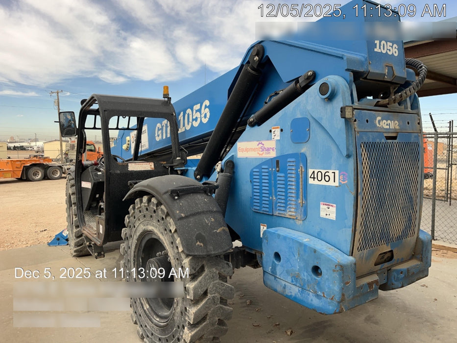 2017 Genie GTH-1056 Genie GTH1056, Solid Tires, 60" carriage, Light Kit, Open ROPS