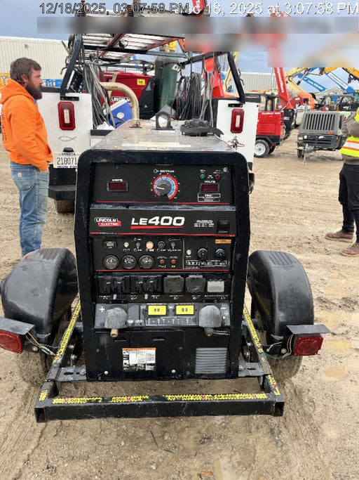 2024 Lincoln Electric LE400 Kubota V1505, Trlr, Cable Rack, Light Kit, ES Decals, T3
