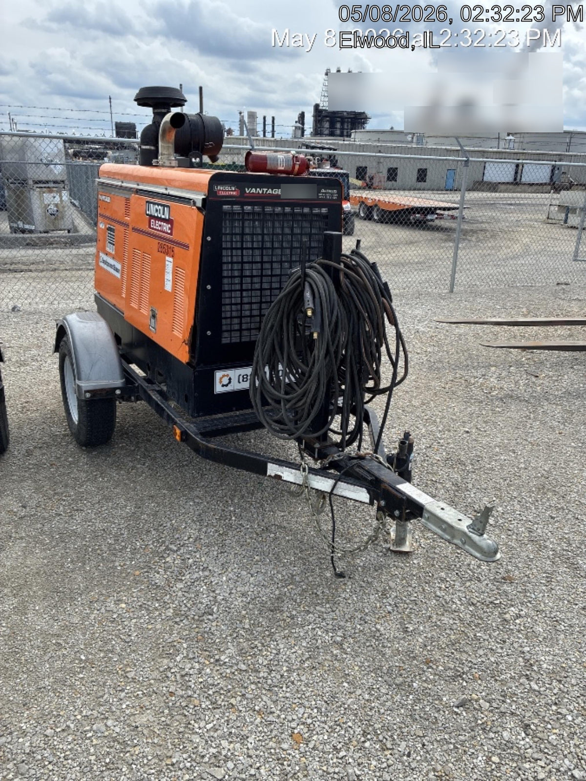 2022 Lincoln Electric Vantage 549X Crosslink Technology, Trailer Mounted, ES Decals, T3