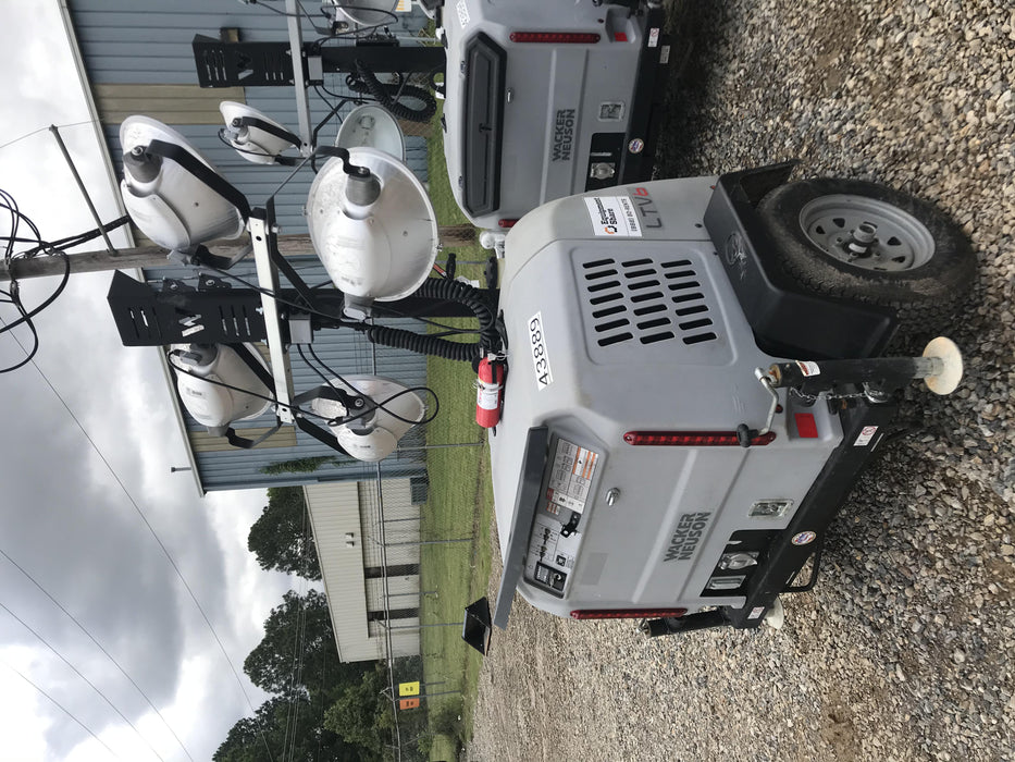 2019 Wacker Neuson LTV6L-MH Wacker Neuson LTV6L Mobile Light Tower w/Fuel Level Sensor Installed