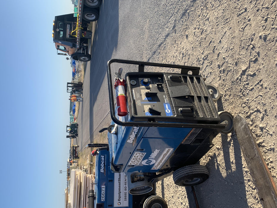 2019 Miller Electric BOBCAT 250 LP/Propane, Running Gear, Tank Bracket, Hose