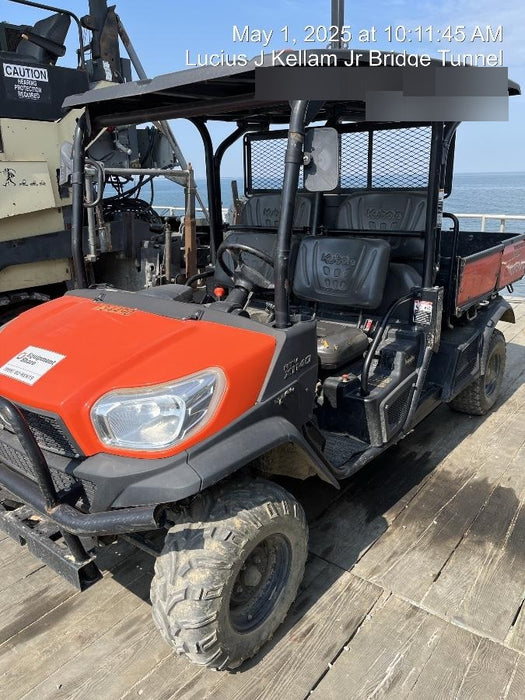2020 Kubota RTV-X1140W-H Plastic Canopy, Windshield Acrylic Clear, LED Strobe Light, Wire Harness Kit, Back up Alarm