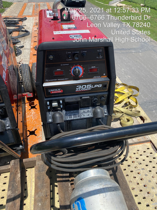 2021 Lincoln Electric Ranger 305 LPG RANGER 305 LPG ONE-PAK