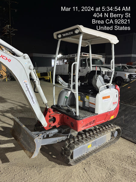 2023 TAKEUCHI TB216R