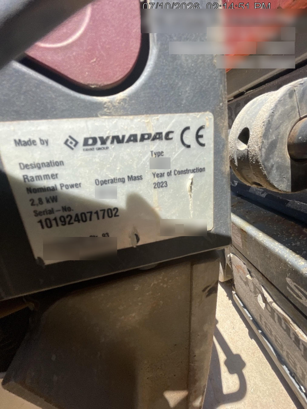 2024 DYNAPAC DR6X