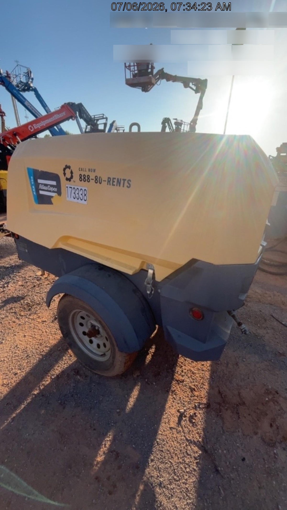 2021 ATLAS COPCO XAS188 CWK
