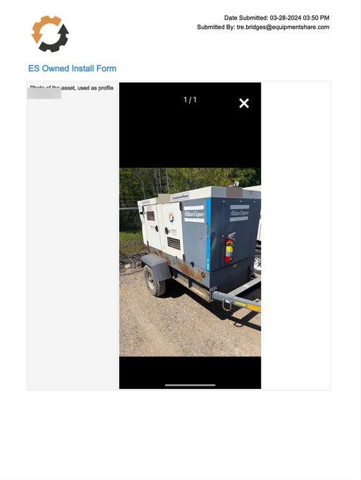 2020 ATLAS COPCO QAS 70