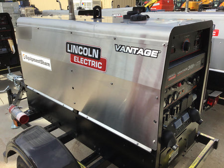 2019 Lincoln Electric Vantage 322 Lincoln Vantage 322 Welder w/Trailer, Light Kit, Cable Rack
