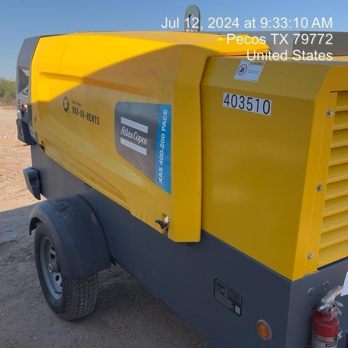 2024 ATLAS COPCO XAS 400-200 PACE PFF