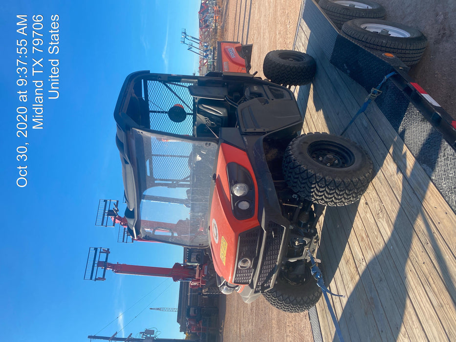 2019 Kubota RTV-XG850WL-H 4wd Utility Cart, Gas, 2 Seat, LED Strobe, Windshield Tempered Glass, Plastic Canopy, Wire Harness Kit, Backup Alarm