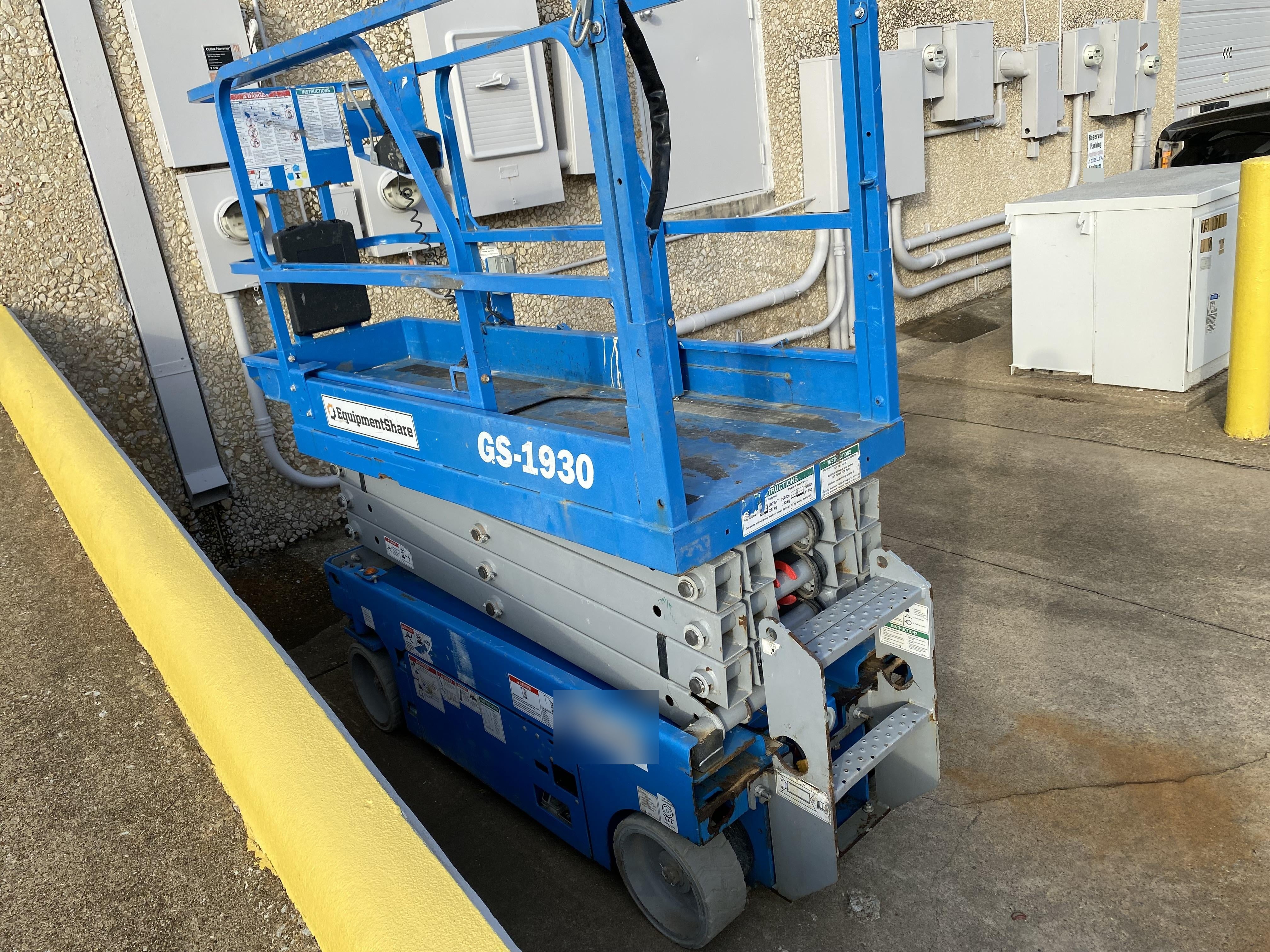 2018 Genie GS-1930 Genie GS-1930 Scissor Lift w/Standard Options