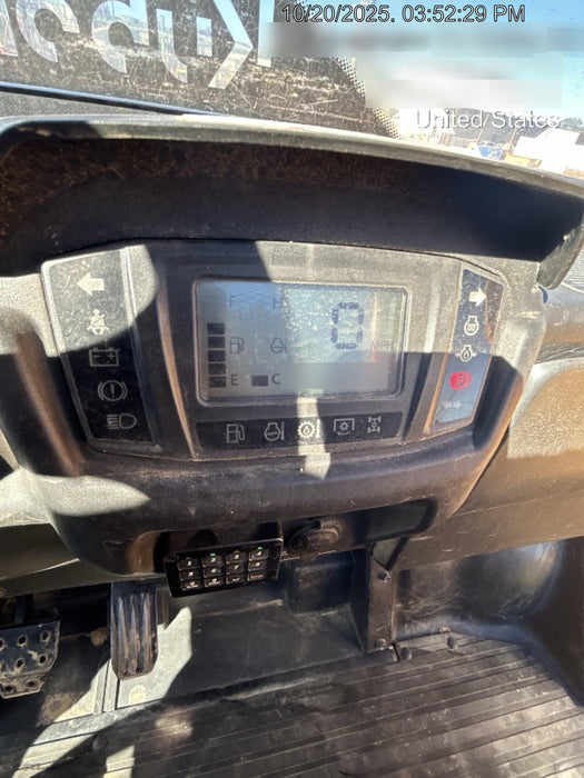 2020 Kubota RTV-X900 4wd Utility Cart, Diesel, 2 Seat, LED Strobe, Windshield Tempered Glass, Plastic Canopy, Wire Harness Kit, Backup Alarm