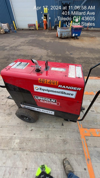 2024 Lincoln Electric Ranger 305 LPG Ranger 305 LPG, Undercarriage, Tank Holder & Strap, 10kw AC Gen, 25hp Kohler LPG Eng