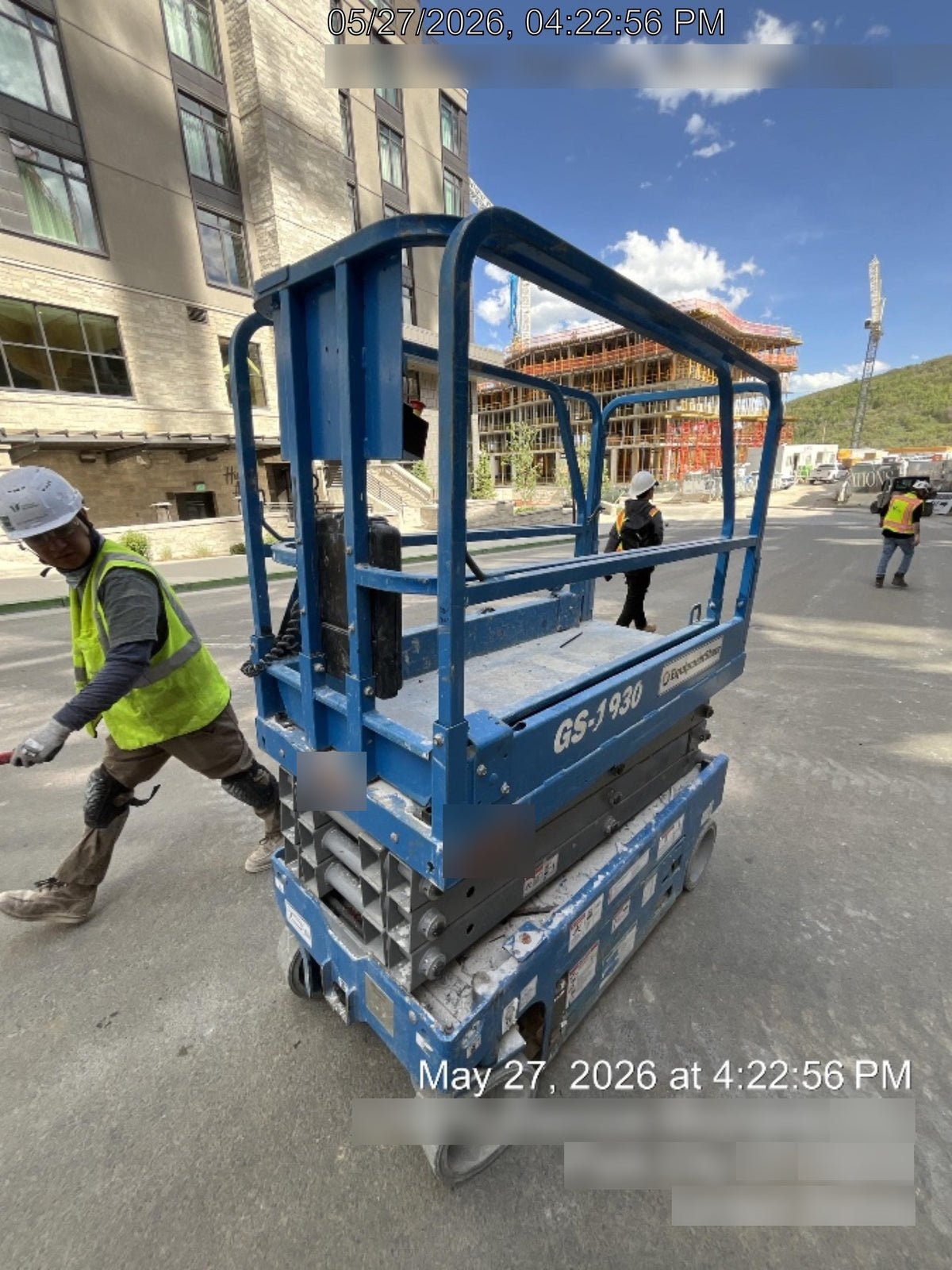 2019 Genie GS-1930 Fixed rails with chain Entry