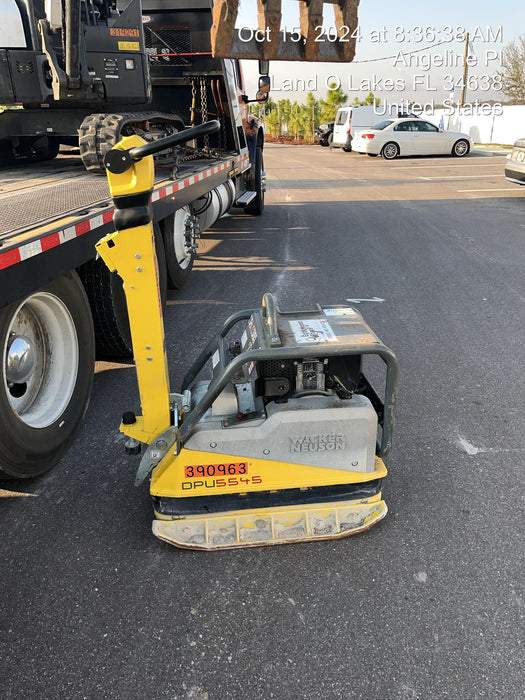 2024 Wacker Neuson DPU5545Heh Vibration Plate DPU 5545Heh US, Diesel,