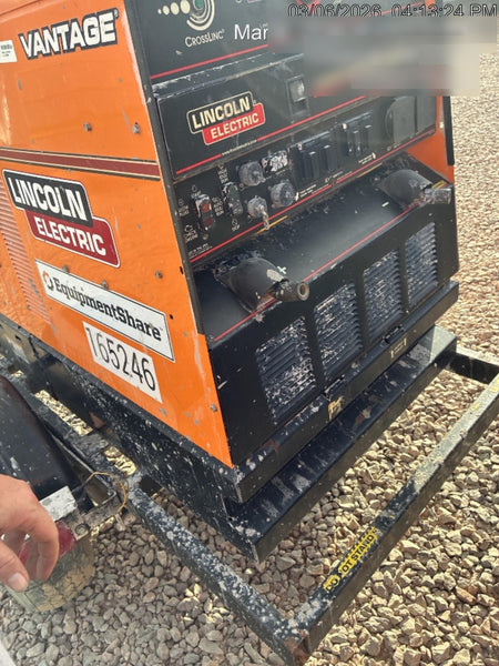 2021 Lincoln Electric Vantage 549X Ready Pak 3, ORANGE (includes trailer, cable rack, fender light kit)