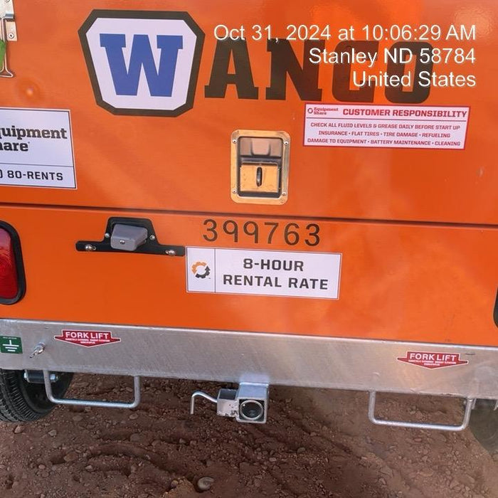 2024 Wanco WLTT-4MM4K Diesel, Deep Sea Controller, Shore Power Plug, Auto Start, (4) 350W LED Floodlights, 4kW Generator, 60 Gal Fuel Tank, 2" Ball, T3