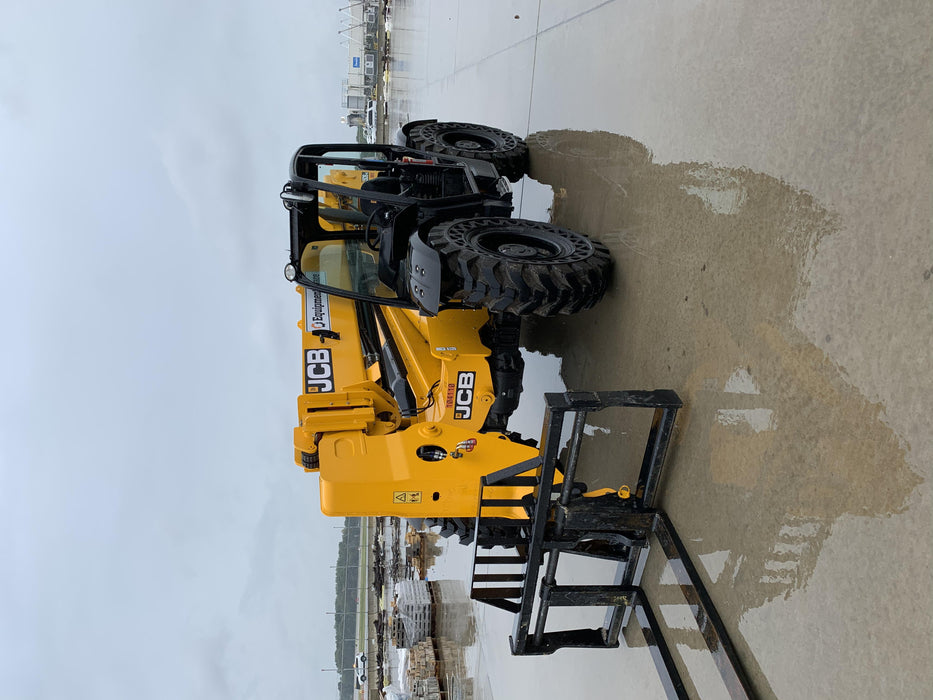 2020 JCB 509-42 Canopy, Solid Tires, Work Lights, Beacon, Aux Hydraulics, Back up Alarm, Lifting Eye, ES Decals