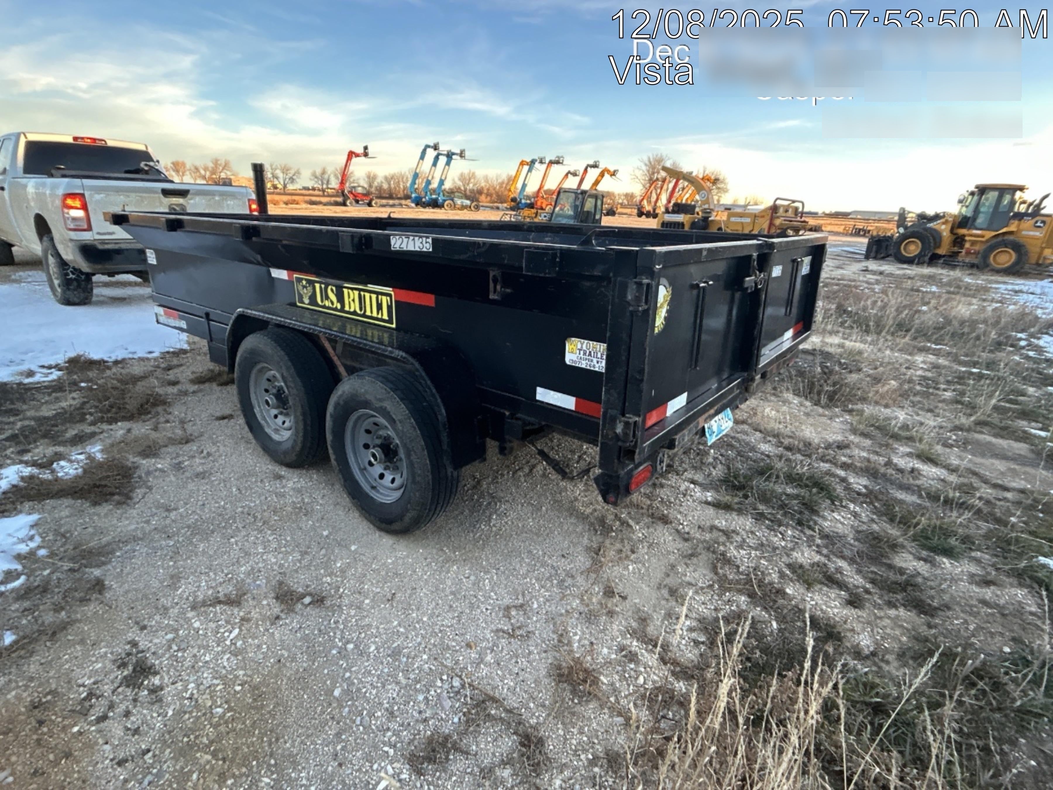 2022 US BUILT 7x14 Dump