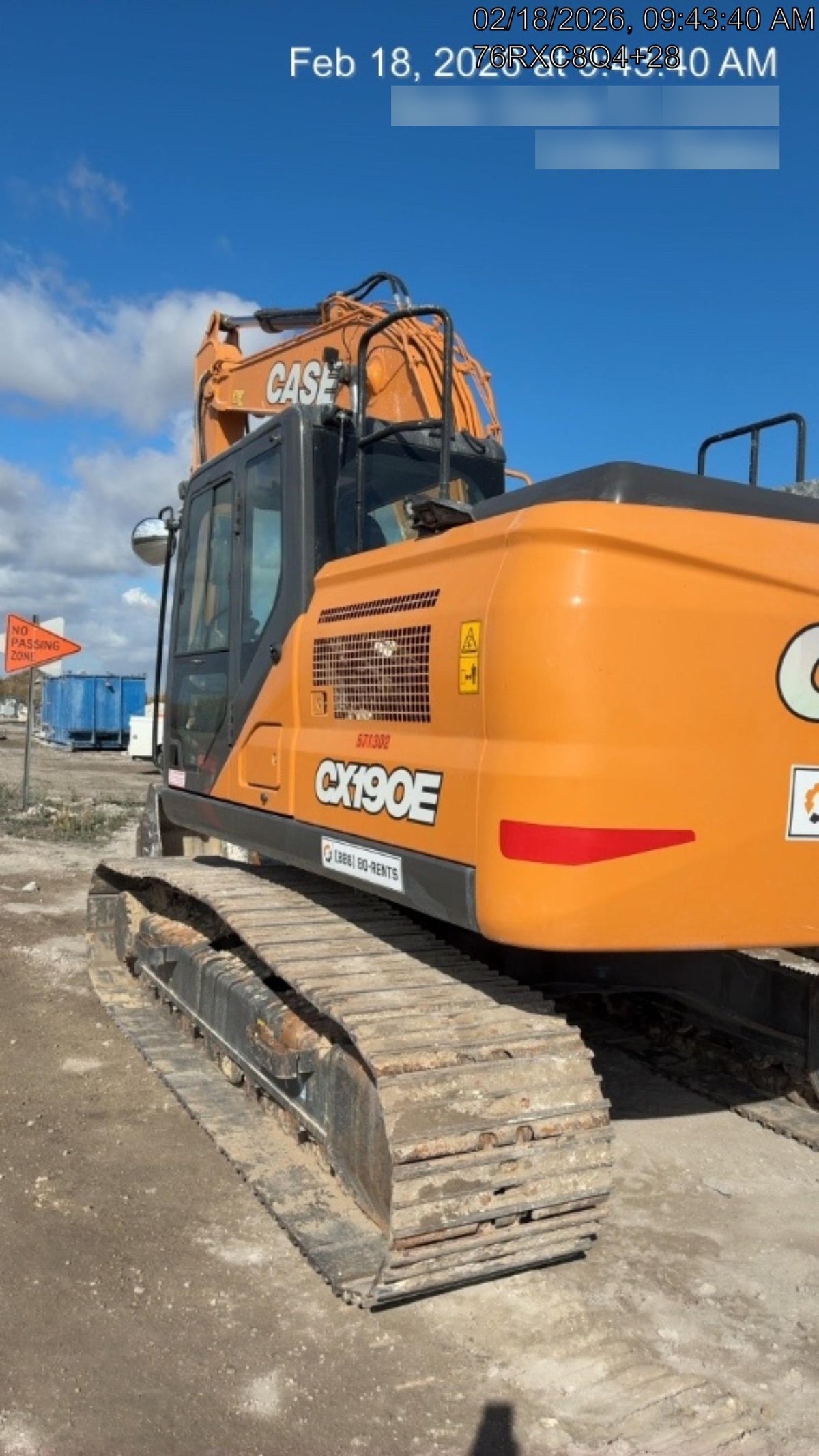 2025 CASE CX190E
