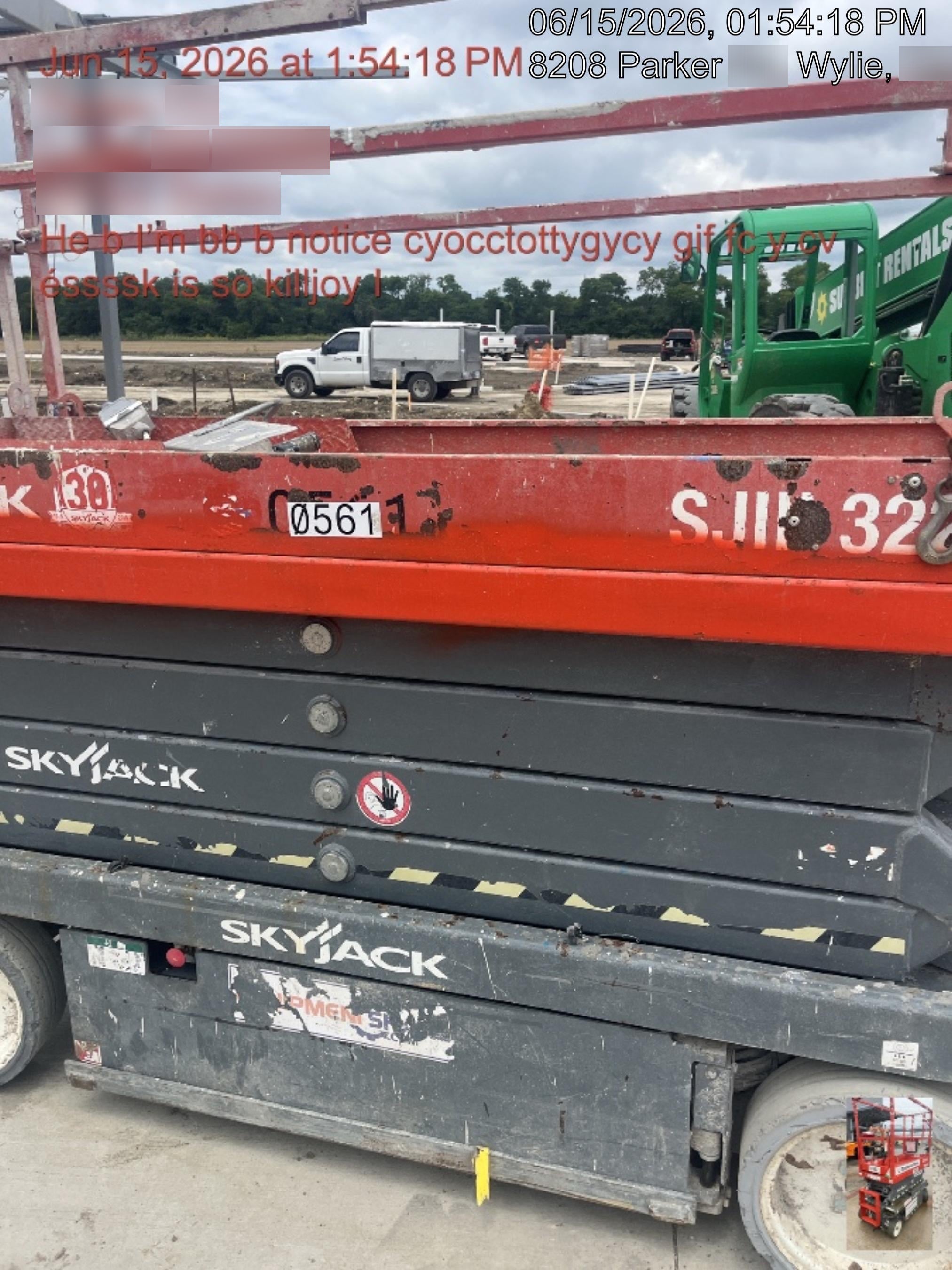 2015 SKYJACK SJ3226