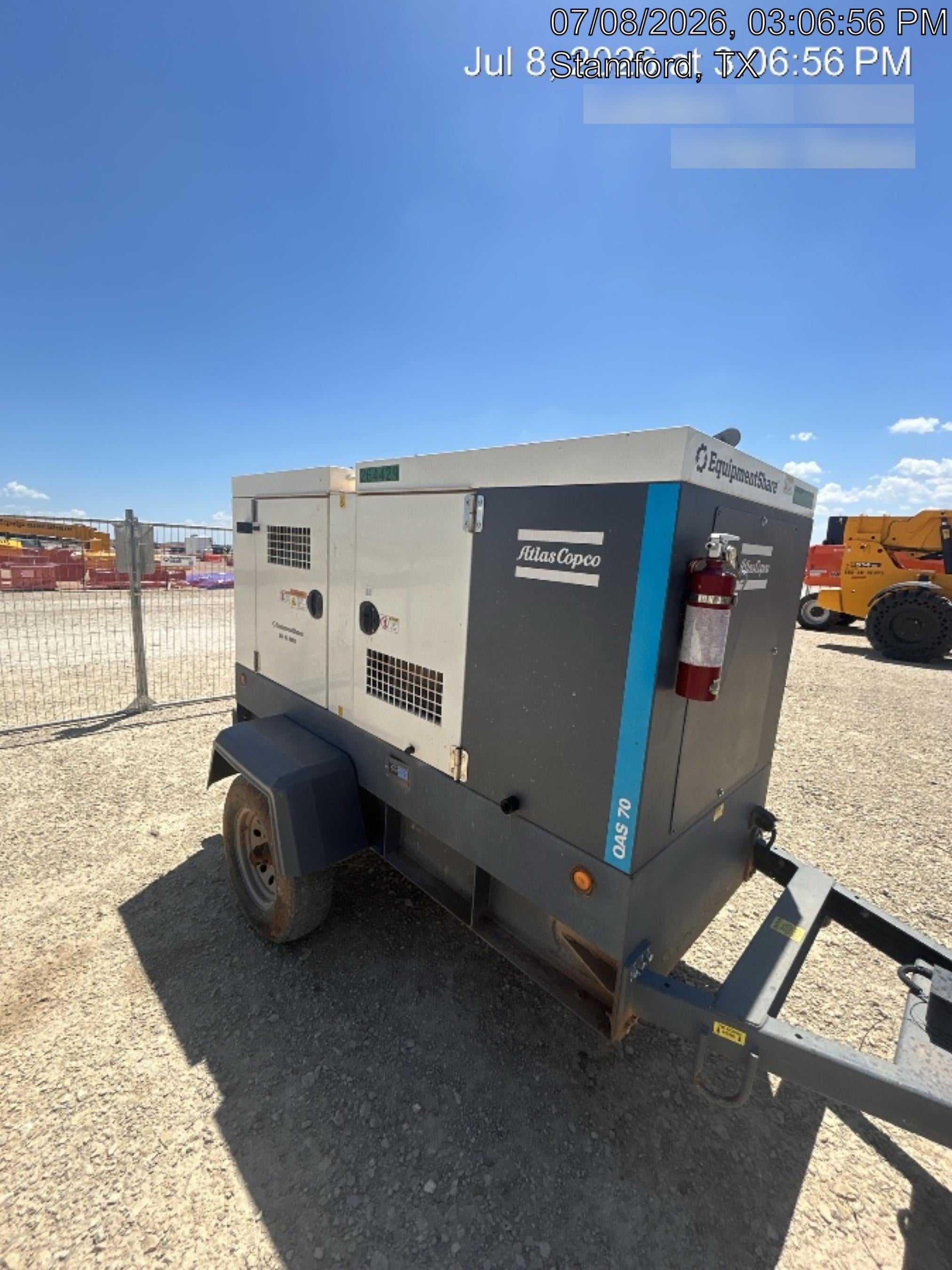 2022 ATLAS COPCO QAS 70